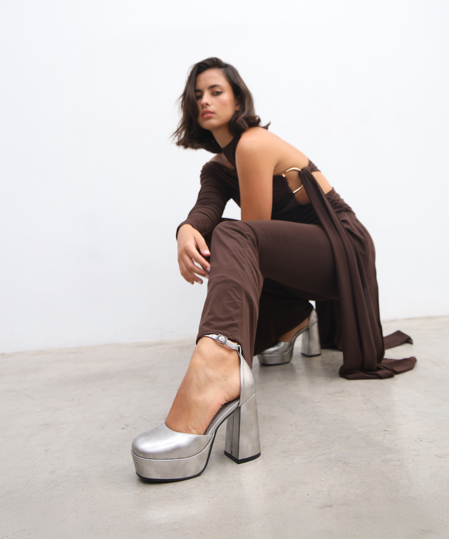 Sapatos plataforma pulseira image number null